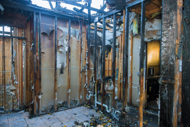 Professional Soot Removal technician working in Bridgeport, NJ